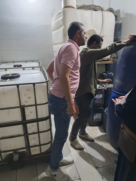 مديرية الصحة تنفذ حملة تفتيشية على  54 منشأة غذائية ببندر بني سويف   